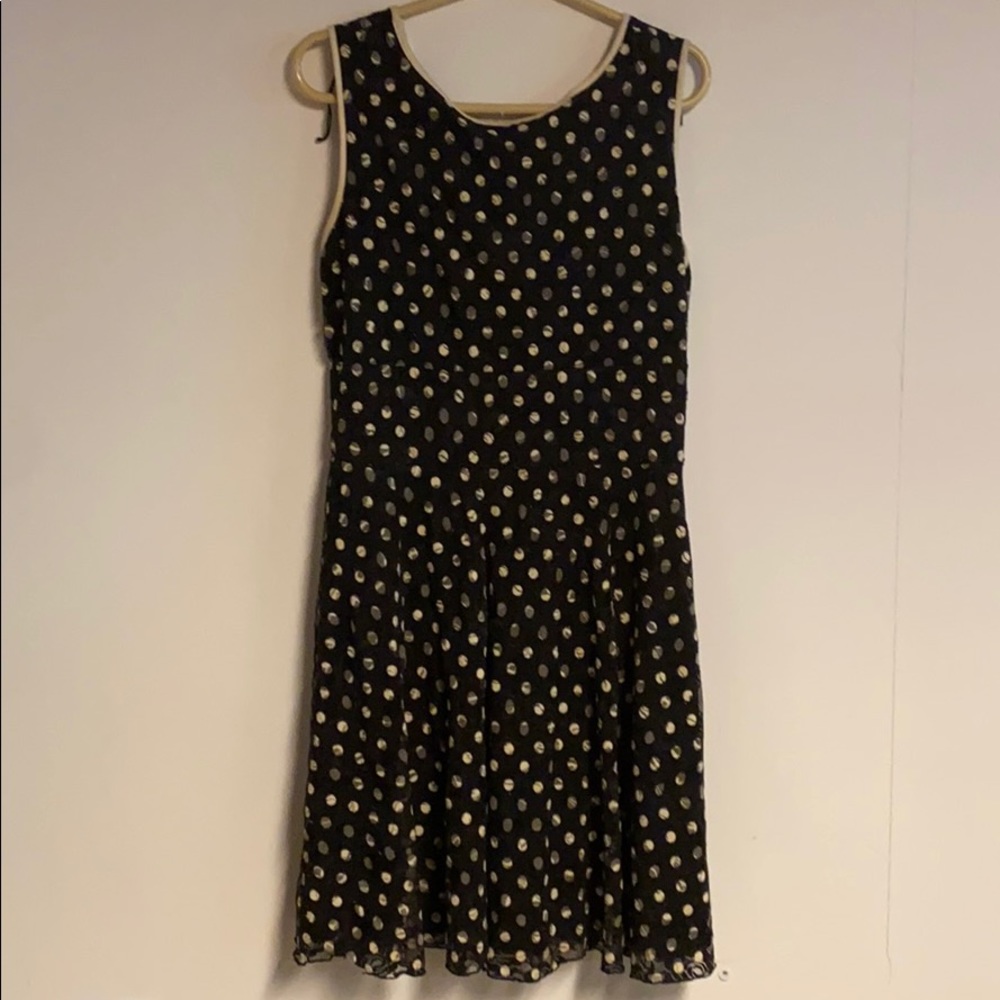 Black and white dress